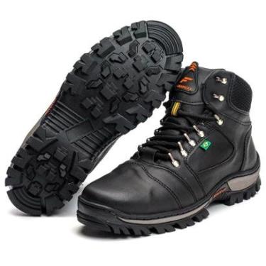 Imagem de Bota Coturno Masculino Confortável Para Trabalho e Trilhas-Masculino