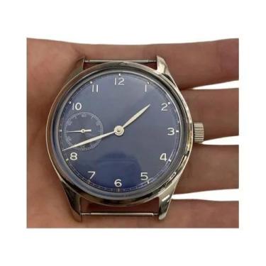 Imagem de Relógio Mecânico Manual Masculino À Prova d'Água Em Aço Inoxidável 42m