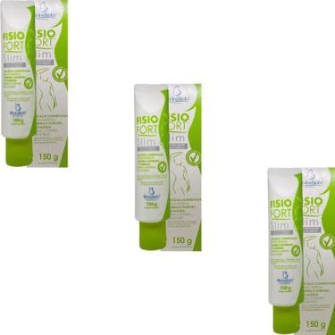 Imagem de 3 Creme Redutor de Medidas Bio Instinto Fisiofort Slim Bisnaga 150g