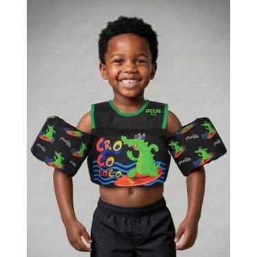 Imagem de Colete Salva Vidas Homologado Infantil - Prolife, Croco loco, Único