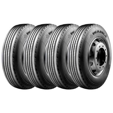 Imagem de KIT 4 Pneus Wanli SAH01 235/75R17.5 Aro 17.5 143K 18 Lonas