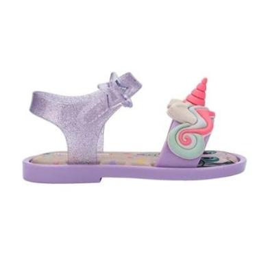 Imagem de Sandália Mini Melissa Mar Sandal Uni Baby Lilás Metalizado-Feminino