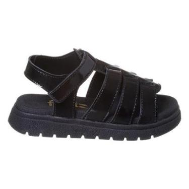 Imagem de Sandália Infantil Footz Fisherman Gladiadora Sola Tratorada Feminina-Feminino
