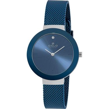 Imagem de Relógio Oslo Feminino Ref: Oftsss9t0083 D1dx Slim Mesh Bicolor