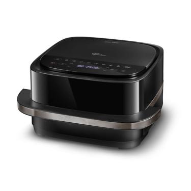 Imagem de Fritadeira Elétrica Air Fryer Fischer Dual Grill 4L com 8 Receitas Pré-Programadas 2200W Preto 220V