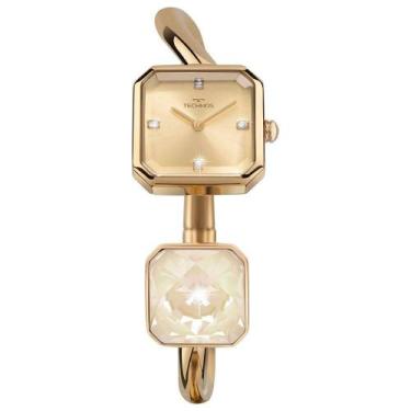 Imagem de Relógio Technos Feminino Crystal Dourado - 751aa-1d 751aa-1d