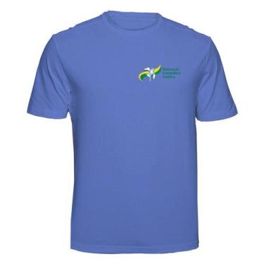 Imagem de Camiseta Renovação Carismatica Católica Cor:AzulTamanho:P - Tritop Cam