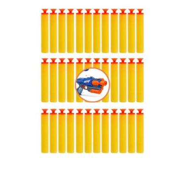 Imagem de 36 Lançador Munição Espuma Flexível Compatível Nerf Elite Infantil
