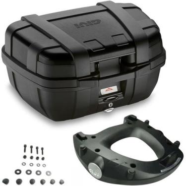 Imagem de Baú Givi Top-case Trekker Preto Trk52bb 52 L + Base M5
