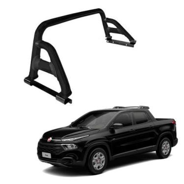 Imagem de Santo Antônio Fiat Toro 2016 2017 2018 2019 2020 Preto 70mm - VF