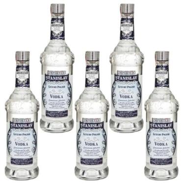 Imagem de KIT 5 Vodka Stanislav 750ml