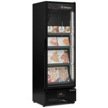 Imagem de Freezer Expositor Vertical Gelopar GCVC45CB Frost Free 445L com LED Porta de Vidro Pret...