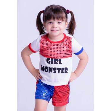 Imagem de Fantasia Infantil Menina Muvilê, Estampado, 10