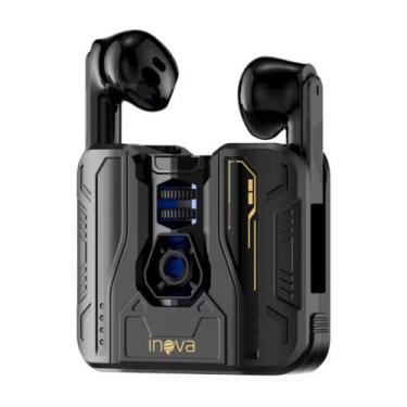 Imagem de Inova Fone De Ouvido Sem Fio Bluetooth, preto azul