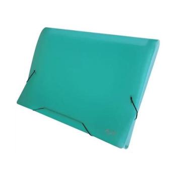 Imagem de Pasta Sanfonada Plástica A4 12 Divisórias Executiva - ACP,  Verde Past