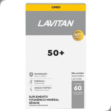 Imagem de Multi Vitaminas 50+ Original 60 Comprimidos Lavitan, Natural