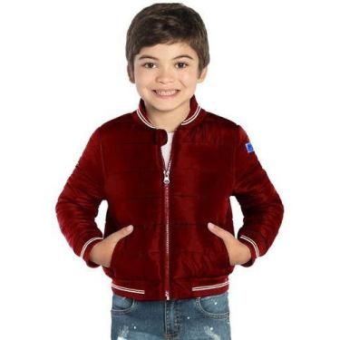 Imagem de Jaqueta Infantil Menino Casaco Inverno Rigoroso Parka Puffer - anjo da