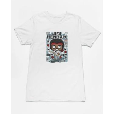 Imagem de Camiseta Poster Pop Style Inspiração JIMMY HENDRYX Estampa DTF 100% Al