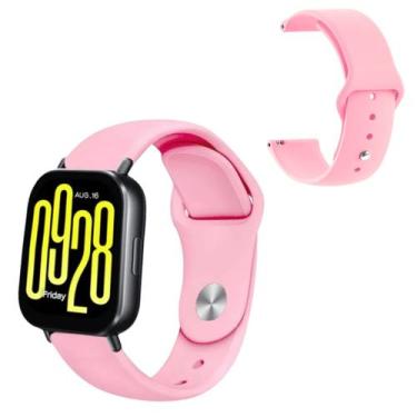 Imagem de Pulseira confort silicone lisa para Redmi Watch 5 active 22 - Genérica