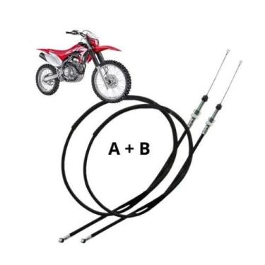 Imagem de Cabo de Acelerador A + B para Honda CRF 250F - Precisão e Desempenho -