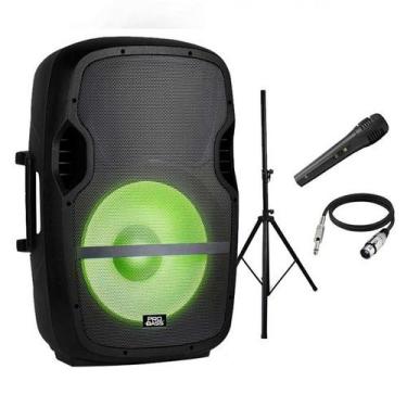 Imagem de Caixa Ativa Pro Bass Elevate LP Bluetooth USB 800w