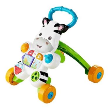 Imagem de Apoiador Zebra Para Bebês Fisherprice 6 Meses Mattel Colorido - FISHER