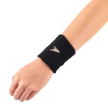 Imagem de Munhequeria Atoalhada Poker Valvet Feminino - Preto, Preto