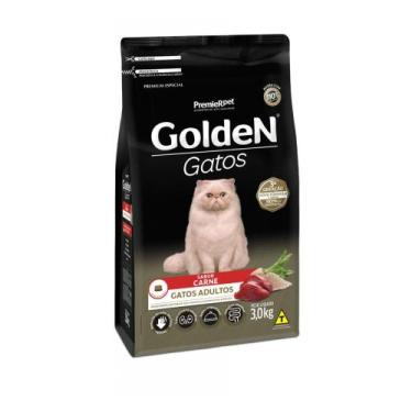 Imagem de Ração Golden Fórmula Gatos Adultos Carne 1kg