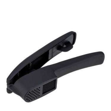 Imagem de Espremedor e Fatiador de Alho de Alumínio Preto 19CM - Weck Utensílios