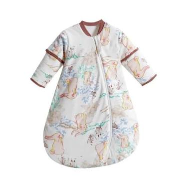 Imagem de Saco De Dormir Para Bebê 2.5Tog Primavera Outono Algodão Fino Em Forma