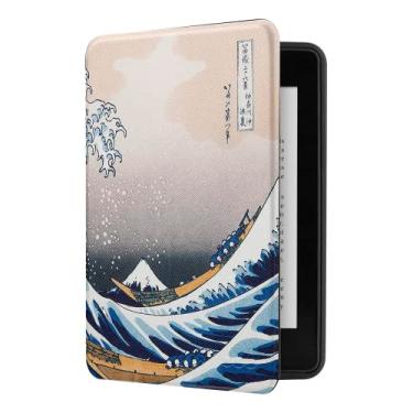Imagem de Capa Kindle 10a geração - WB Ultra Leve, Silicone FLexivel e Sensor Magnético - Onda