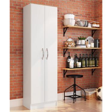 Imagem de Armário Multiuso 2 Portas Milano IRM Móveis Branco
