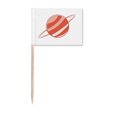 Imagem de Universo Alienígena Monster Saturno Palito de Dente Marcador Topper Decoração de Festa