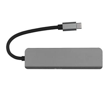 Imagem de Hub USB C, Docking Station 5 Em 1 Tipo C, Interface Multimídia Tipo C para HD USB3.0 2 USB2.0 USB C PD Suporte 4K 30Hz Plug and Play USB C Hub