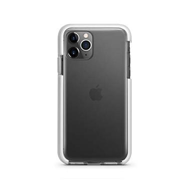 Imagem de Capa Celular CUSTOMIC para IPHONE 11 PRO Impactor Flex Branco c/Antiamarelamento e Proteção Militar MIL-STD-810G. Capinha de Smartphone com Antishock Case Flexível Branca