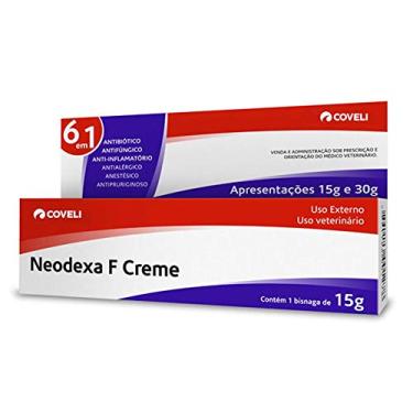 Imagem de Neodexa F Creme 15g - Pomada Para Tratamento De Ferimentos.