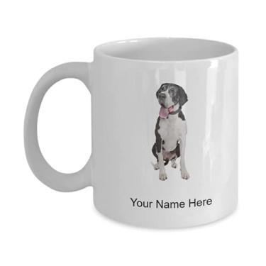 Imagem de Caneca personalizada Great-dane copo de café para amantes de grandes donos ideias crianças meninos meninas Amor - Caneca de café 325 ml