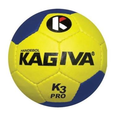 Imagem de Bola de Handebol K3 Pró Costurada - Kagiva