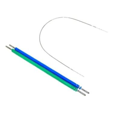 Imagem de Borrachinha de Aparelho Estético Ligas de Aparelho (02 Palitinhos) + 01 Fio Prata Niti Envio Rápido