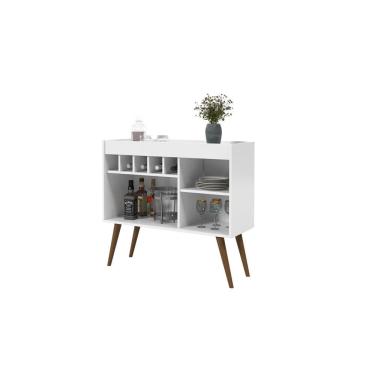 Imagem de Aparador Adega New Odin Branco - EJ Móveis