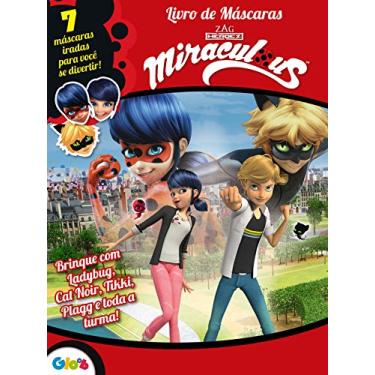 Imagem de Ladybug - Livro de máscaras - 7 máscaras iradas para você se divertir!: Brinque com Ladybug, Cat noir; Tikki, Plagg e toda turma!