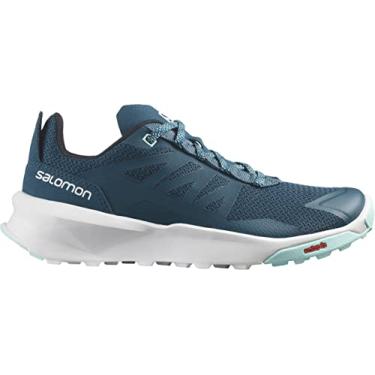 Imagem de Salomon Tênis feminino Patrol para trilha e corrida, Legion Azul/Branco/Yucca, 36