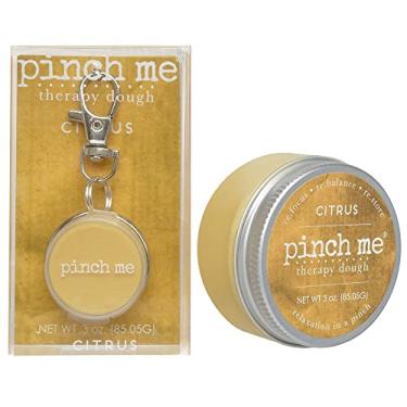 Imagem de Pinch Me Combo de Medalhão de Massa Terapêutica – Massa Holística para Aromaterapia e Alívio do Estresse – Clipe de 0,8 g – Aroma Medalhão + Massa Cítrica de 85 g