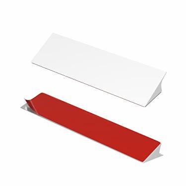 Imagem de Maçaneta de porta autoadesiva HRX - Fácil de instalar e colar sem parafusos em vidro, madeira, metal, plástico - Maçaneta de portas deslizantes para painéis de cozinha, gavetas e cômodas - pacote com 2