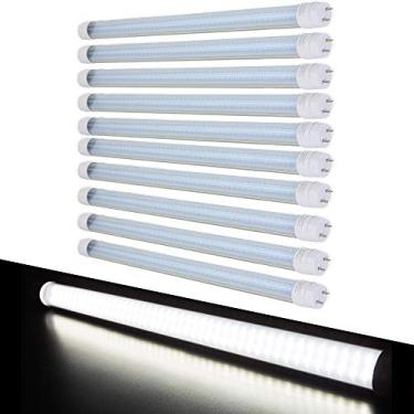 Imagem de Lâmpada LED T8 para trailer, tubo florescente de 45,72 cm, 600 lúmens (branco natural) (10)