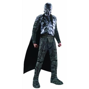 Imagem de Rubie's Fantasia do Homem de Aço do Super-Homem Adulto Deluxe do Peito Muscular General Zod, Multicolorido, Extra Large