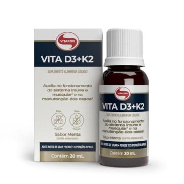 Imagem de Vitafor - Vita D3 + K2-20ml - Menta