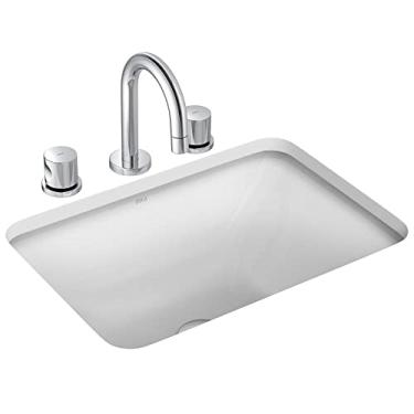 Imagem de Cuba Embutir Retangular 480x355mm Branco Gelo Deca