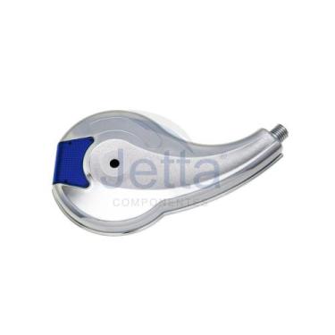 Imagem de Calota Rodoar com Aplique Acrílico Azul LD Cromado - Venka