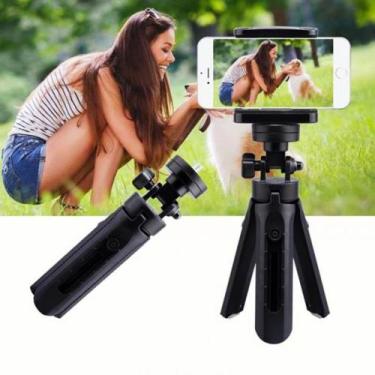 Imagem de Tripé Suporte Para Celular Anel de LED Estúdio de Fotografia Tira Self